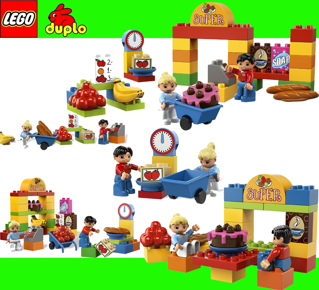 NEU LEGO STEINE & CO 6137 Mein erster LEGO DUPLO Supermarkt My First ...